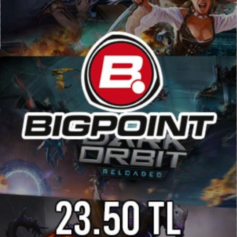 Bigpoint 23.50 TL lik Kupon