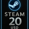 Steam Cüzdan Kodu - 20$ (Türkiye)