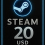 Steam Cüzdan Kodu - 20$ (Türkiye)