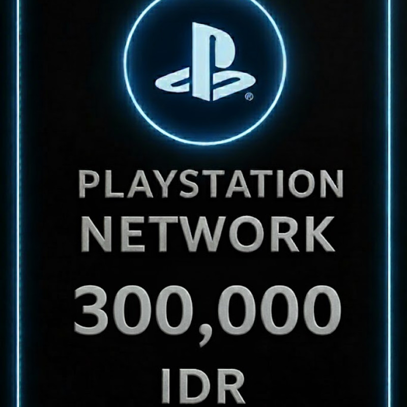 PlayStation PSN Card 300,000 Rp (ID)