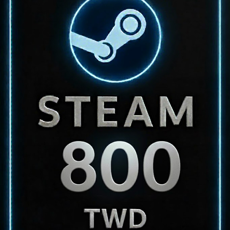 Steam Wallet Taiwan 800 TWD