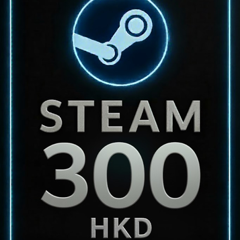 Steam Wallet Card 300 HKD