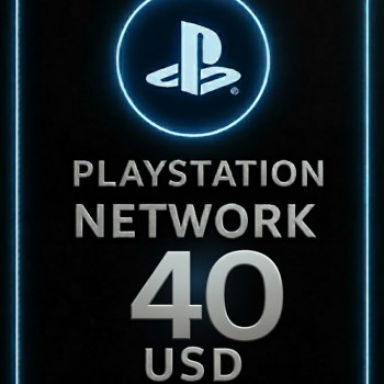 Playstation Card 40 USD KSA - Saudi Arabia
