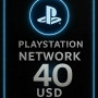 Playstation Card 40 USD KSA - Saudi Arabia