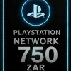 Playstation PSN Card 750 ZAR ZA