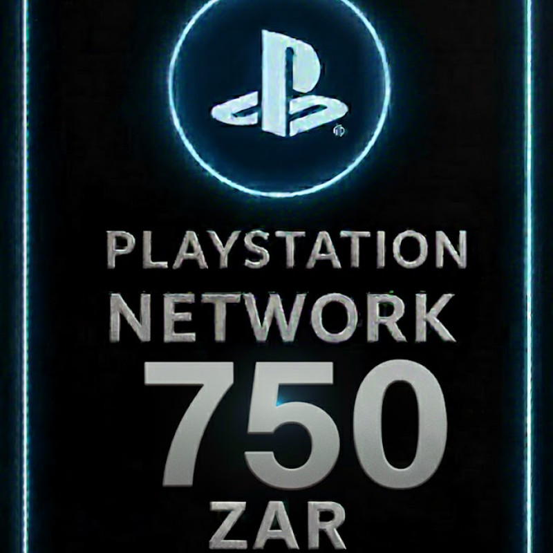 Playstation PSN Card 750 ZAR ZA
