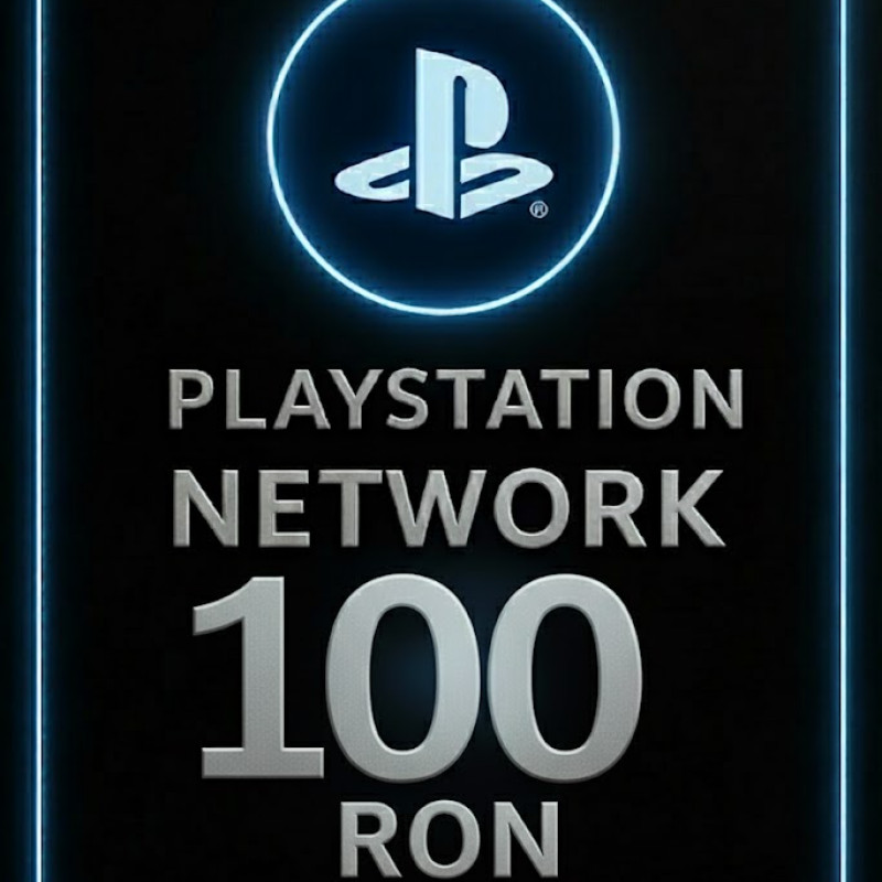 PSN Card Romania - 100 RON