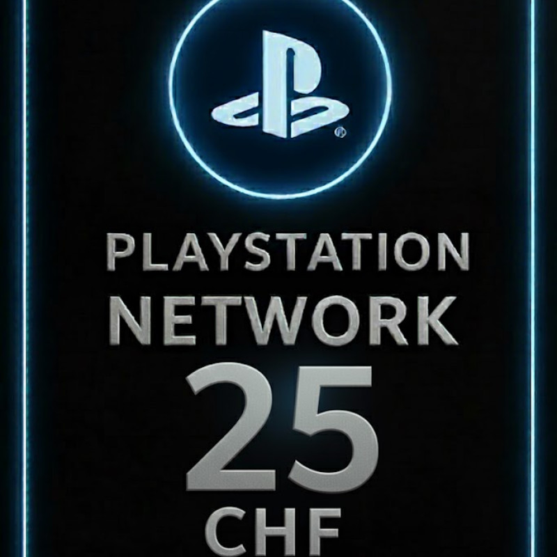 PSN Card Switzerland - 25 CHF