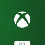 Xbox 25 TL Hediye Kartı ( Türkiye )
