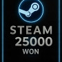 Steam Wallet Code Korea 25000 WON 