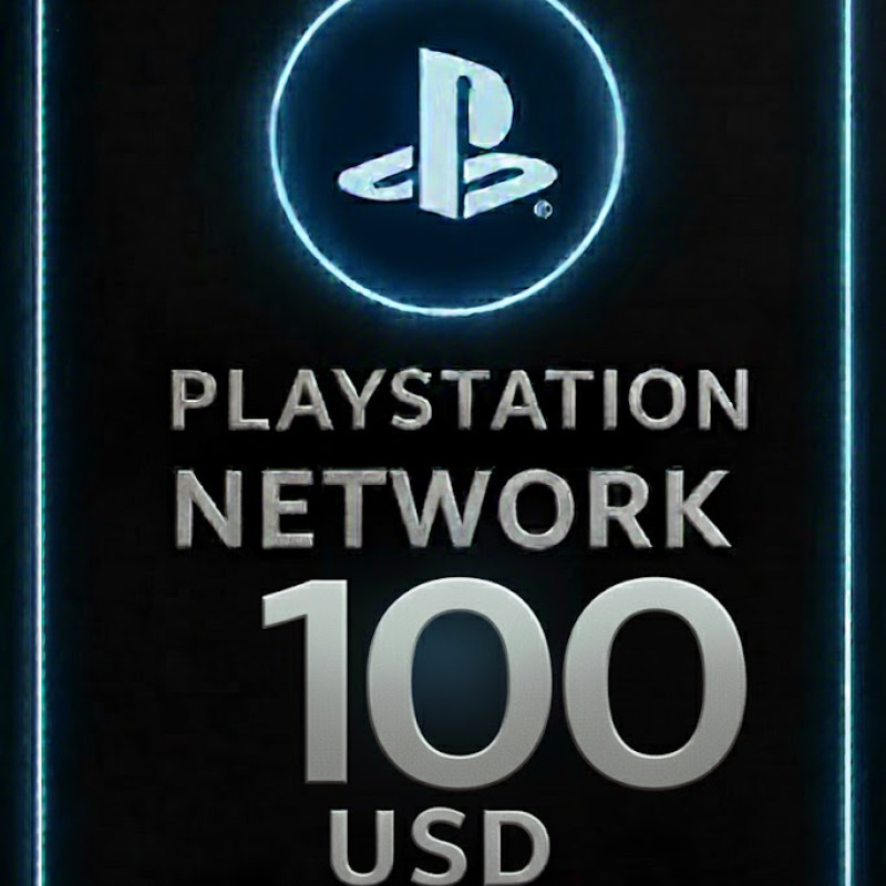 Playstation Card 100 USD KSA - Saudi Arabia