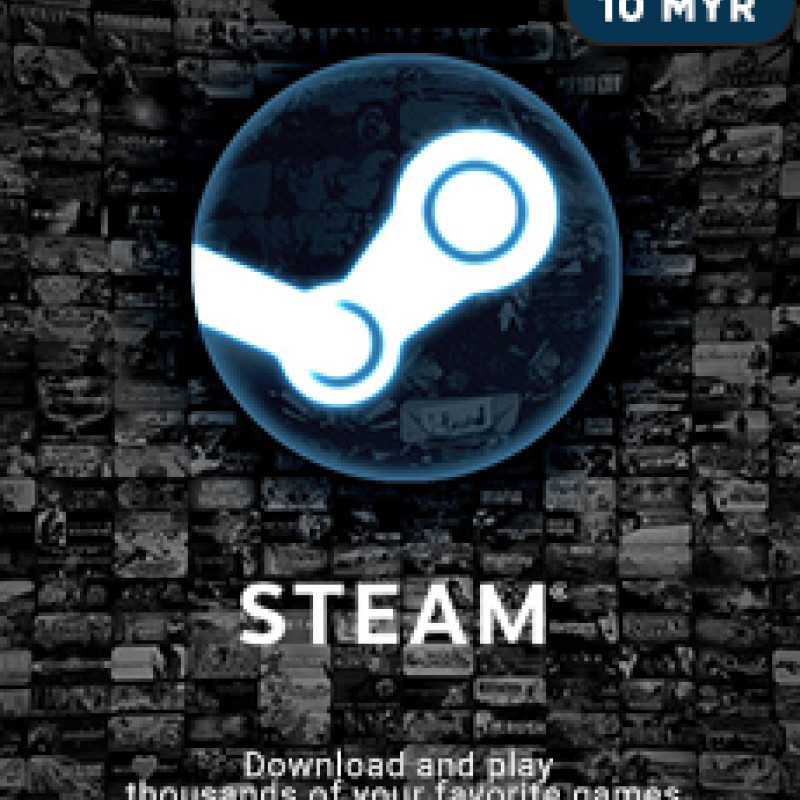 Steam Wallet Code Malaysia RM10
