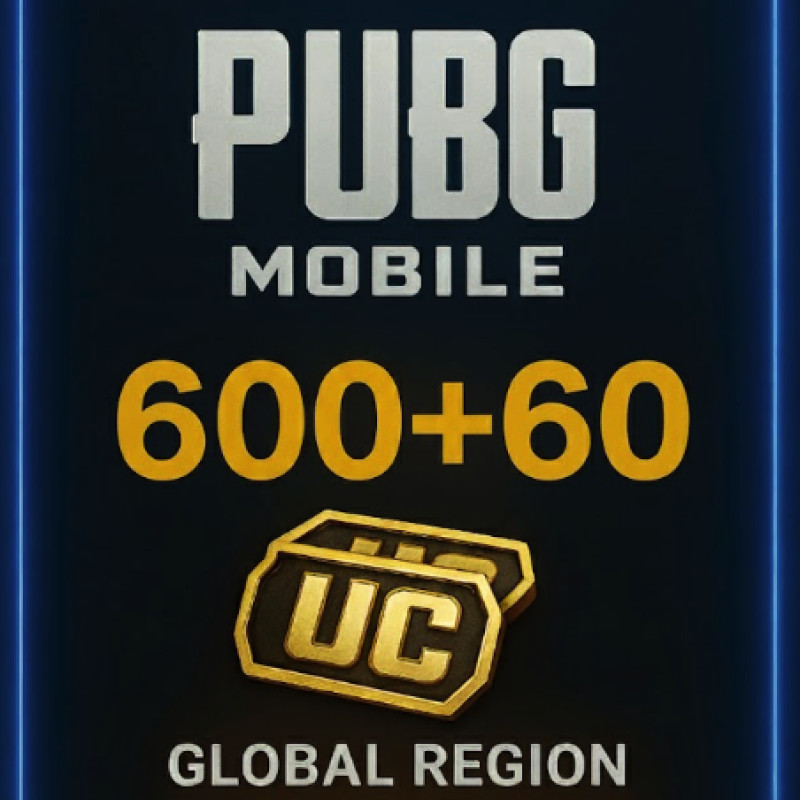 PUBG Mobile - 600+60 UC