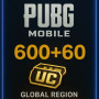 PUBG Mobile - 600+60 UC