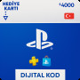 PSN Card - Türkiye - 4000 TRY