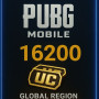 PUBG Mobile - 16200 UC