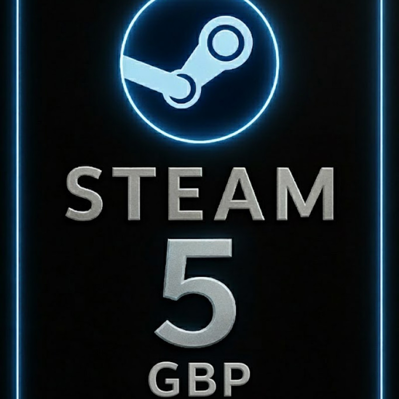 Steam Wallet Code 5 GBP