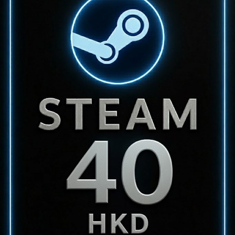 Steam Wallet Card 40 HKD