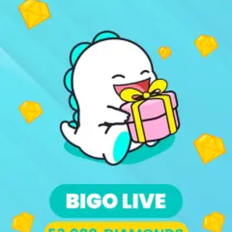 Bigo Live - 53000 Diamonds (Global)