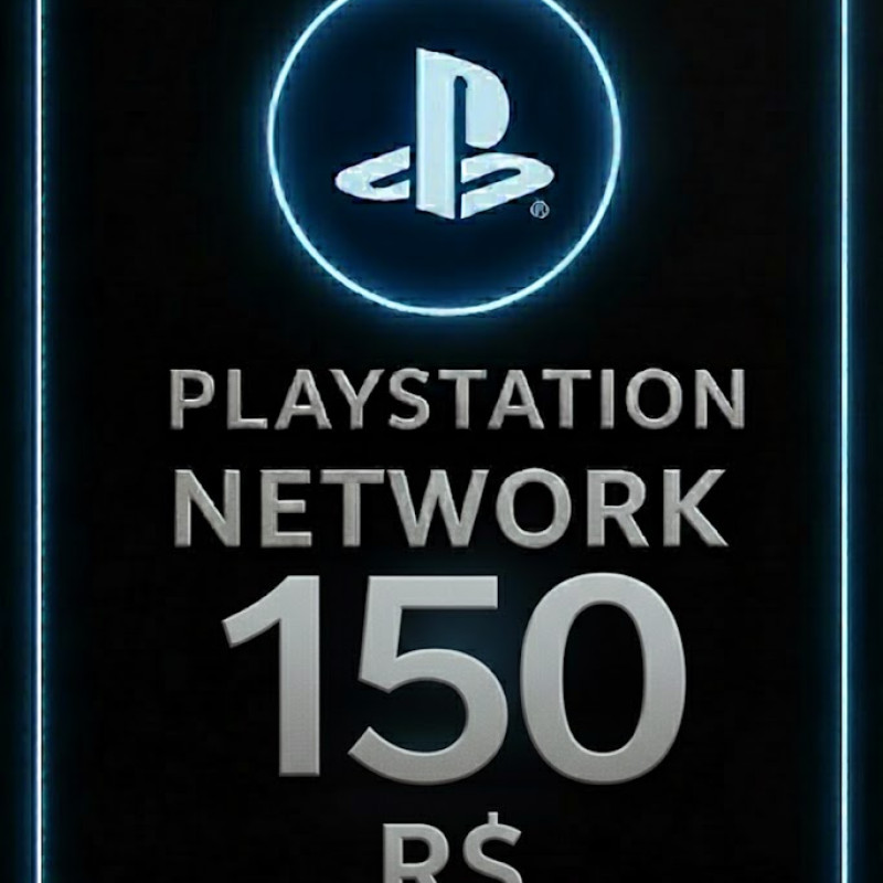 Playstation PSN Card BR - R$150
