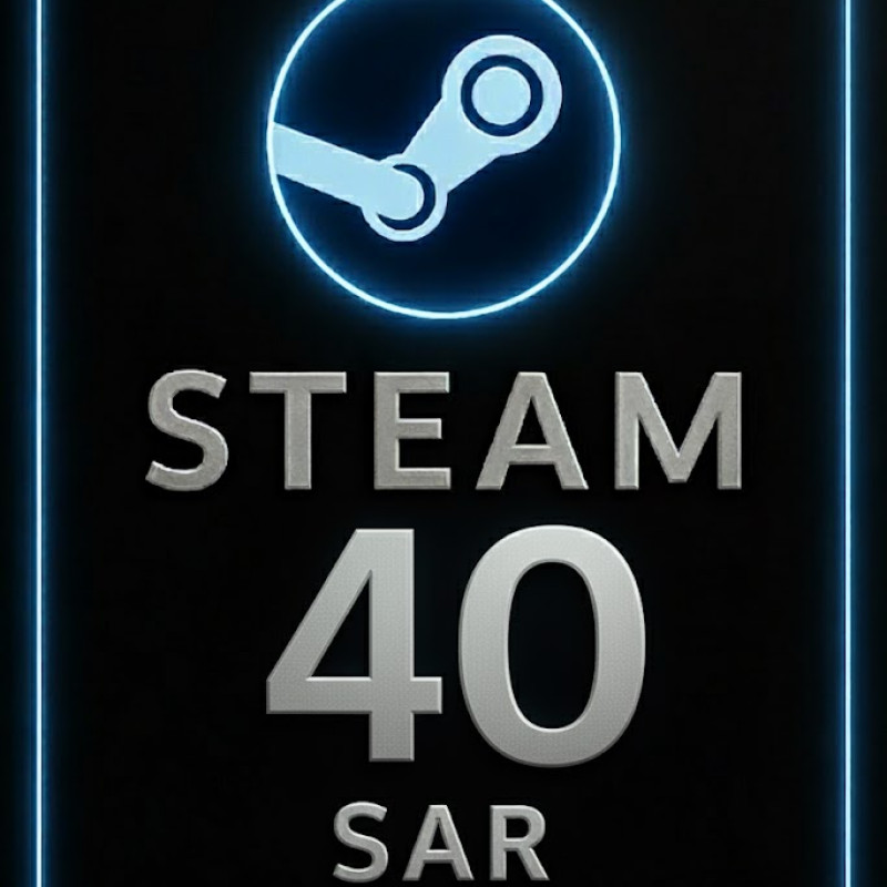 Steam Wallet Code 40 SAR (SA)