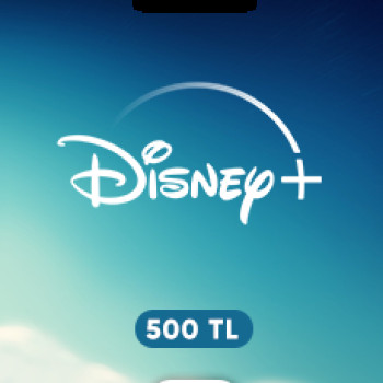 Disney Plus Hediye Kartı - 500 TL (Android Türkiye)