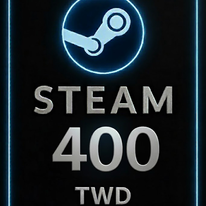Steam Wallet Taiwan 400 TWD
