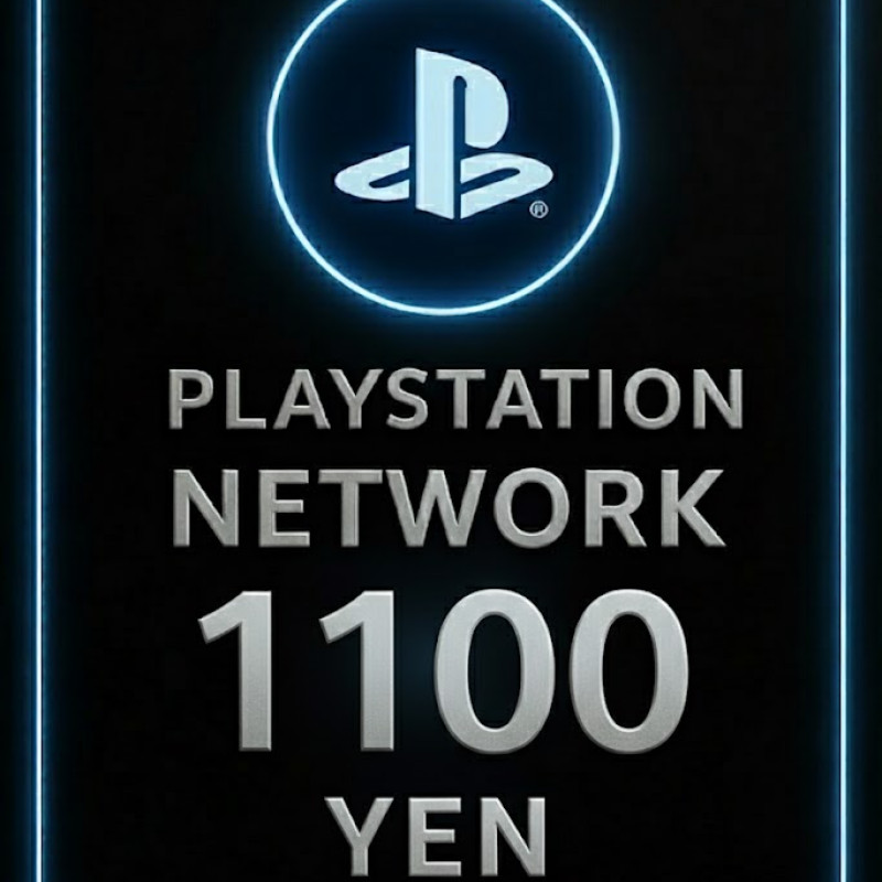 PSN Card 1100 Yen JP
