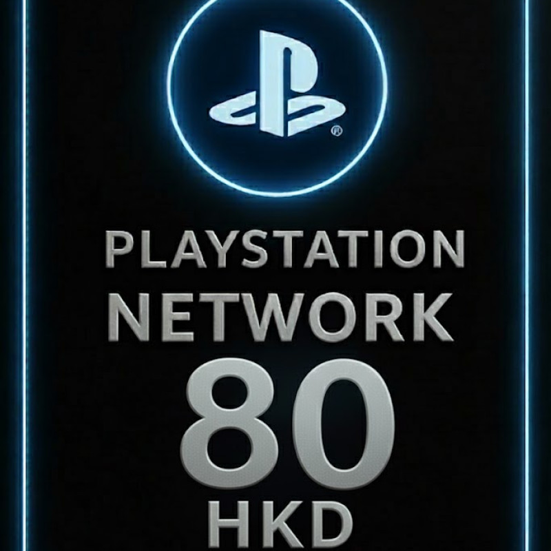 Playstation PSN Card 80 HKD HK