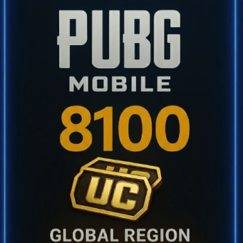 PUBG Mobile - 8100 UC