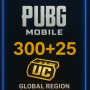 PUBG Mobile - 300+25 UC