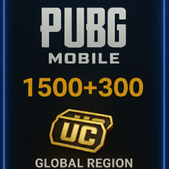 PUBG Mobile - 1500+300 UC