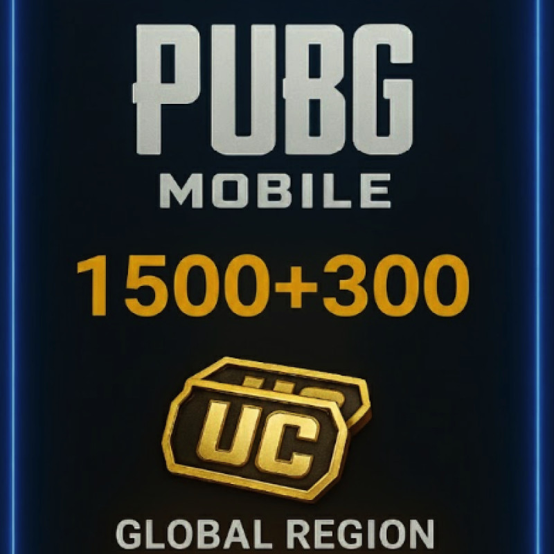 PUBG Mobile - 1500+300 UC