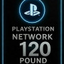 Playstation PSN Card 120 Pound