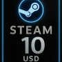 Steam Wallet Card 10 USD 