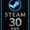 Steam Wallet Code 30 KWD (KW)