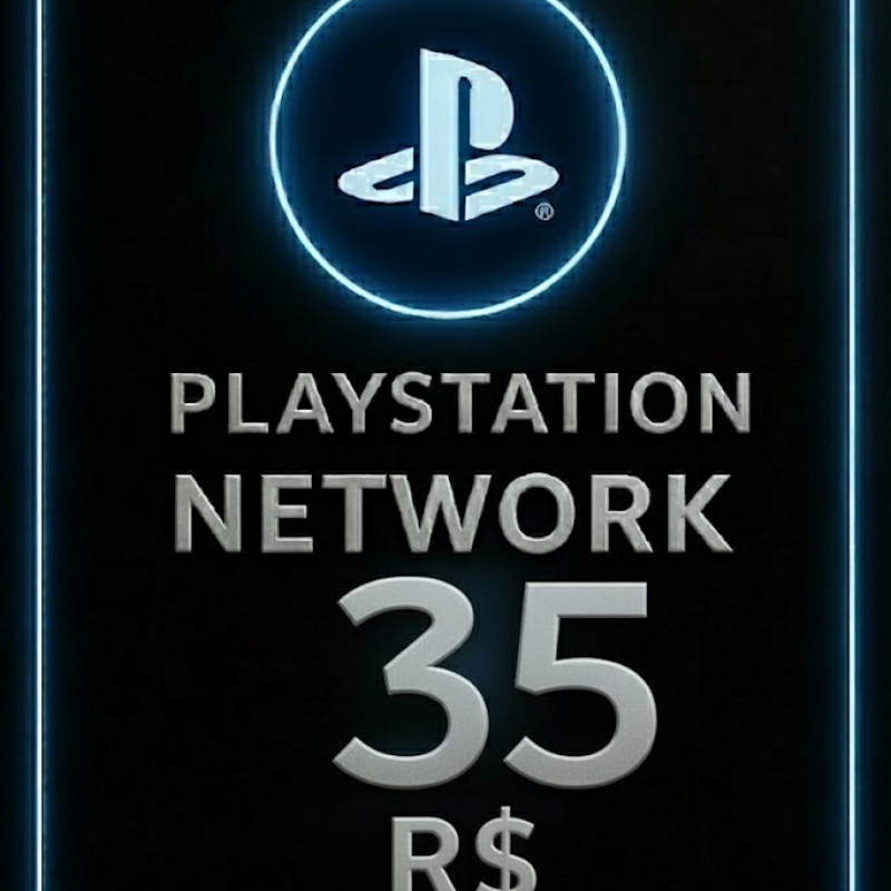 Playstation PSN Card BR - R$35
