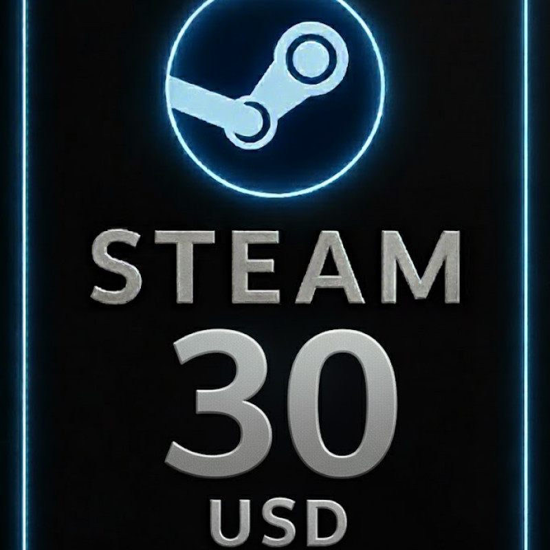 Steam Wallet Code - 30 USD (Nigeria)