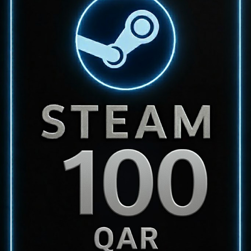 Steam Wallet Code 100 Qatari Riyal