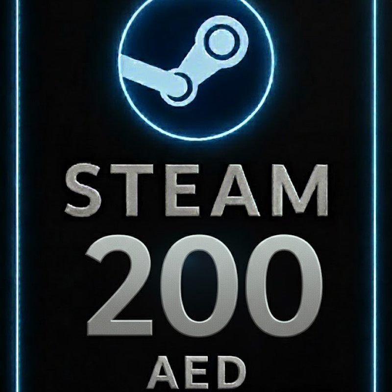 Steam Wallet Code 200 AED (UAE)
