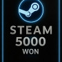 Steam Wallet Code Korea 5000 WON 