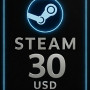 Steam Wallet Code - 30 USD (Argentina)