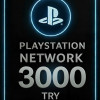 PSN Card - Türkiye - 3000 TRY