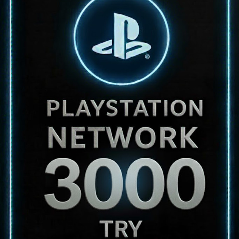 PSN Card - Türkiye - 3000 TRY