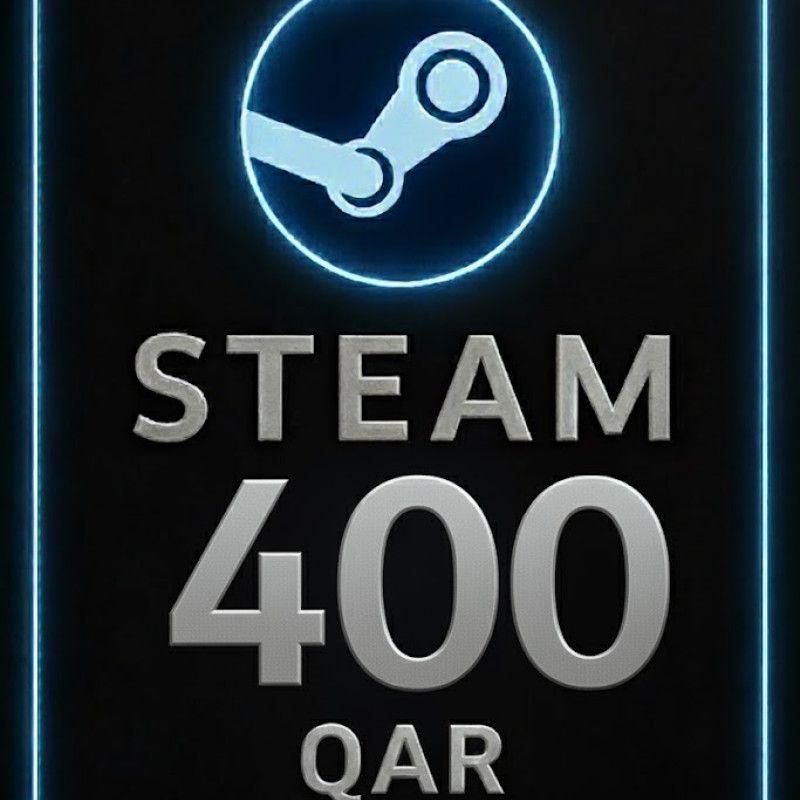 Steam Wallet Code 400 Qatari Riyal