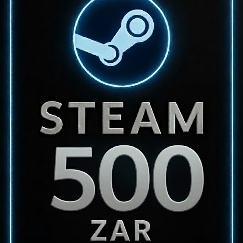 Steam Wallet 500 ZAR - (South Africa)