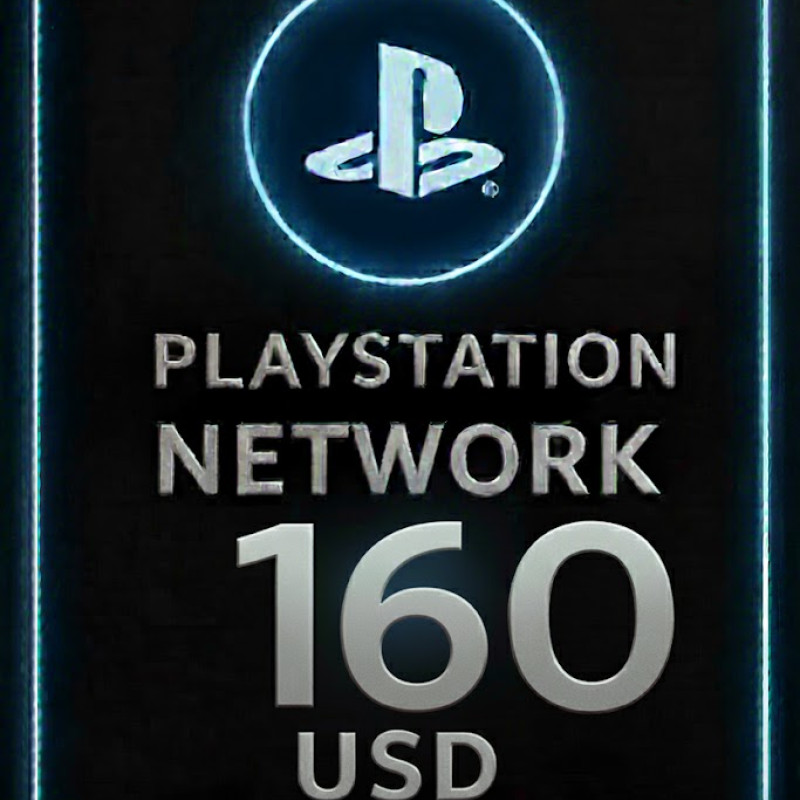 Playstation Card 160 USD KSA - Saudi Arabia