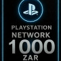 Playstation PSN Card 1000 ZAR ZA
