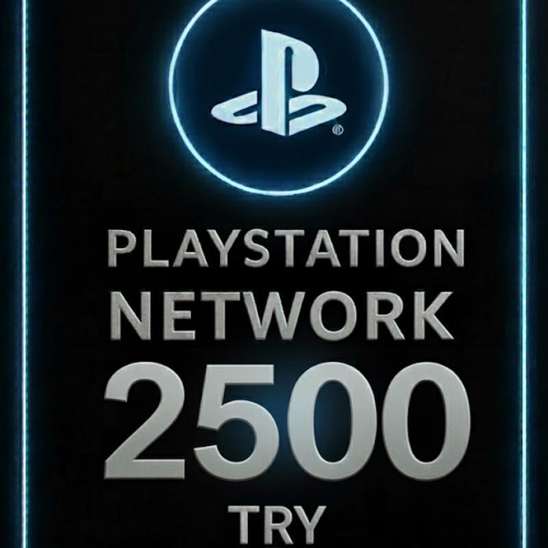 PSN Card - Türkiye - 2500 TRY