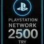 PSN Card - Türkiye - 2500 TRY